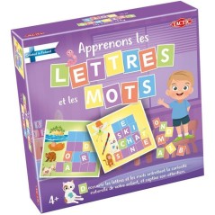 Apprenons les Lettres et les Mots - Jeu éducatif - TACTIC - 2 joueurs