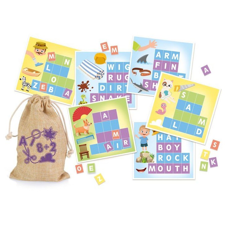 Apprenons les Lettres et les Mots - Jeu éducatif - TACTIC - 2 joueurs et plus - Des 4 ans Apprenons les Lettres et les Mots - Jeu éducatif - TACTIC - 2 joueurs et plus - Des 4 ans