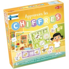 Apprenons les chiffres - Jeu éducatif - TACTIC - 2 joueurs et plus -