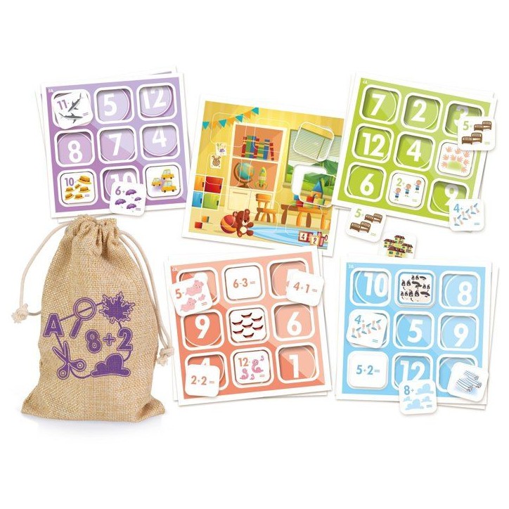 Apprenons les chiffres - Jeu éducatif - TACTIC - 2 joueurs et plus - Des 4 ans