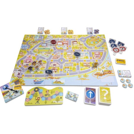 Apprenons le Code de la Route - Jeu éducatif - TACTIC - 2 joueurs et plus - Des 6 ans