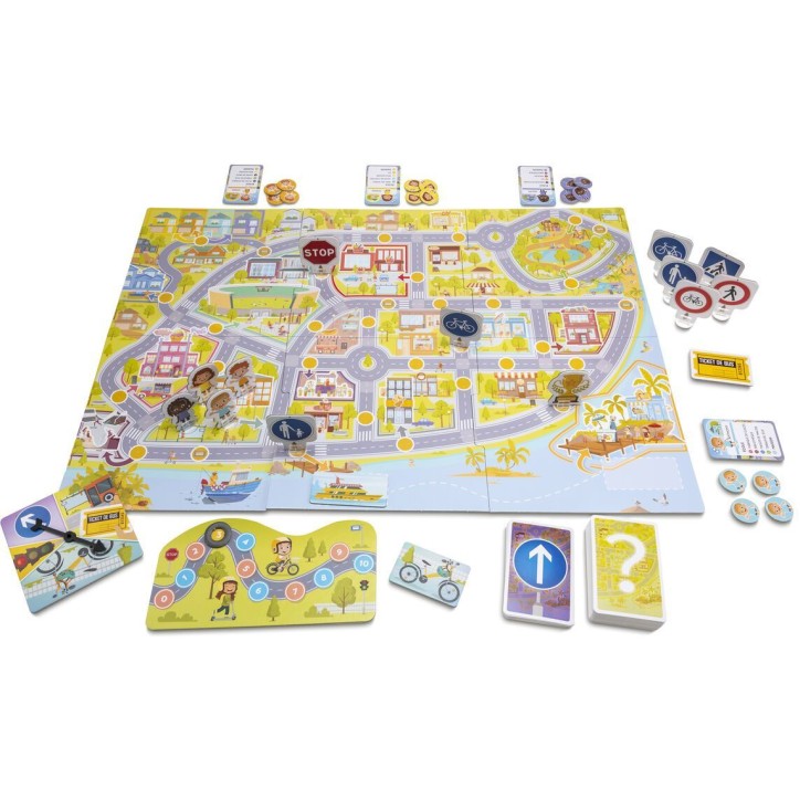 Apprenons le Code de la Route - Jeu éducatif - TACTIC - 2 joueurs et plus - Des 6 ans