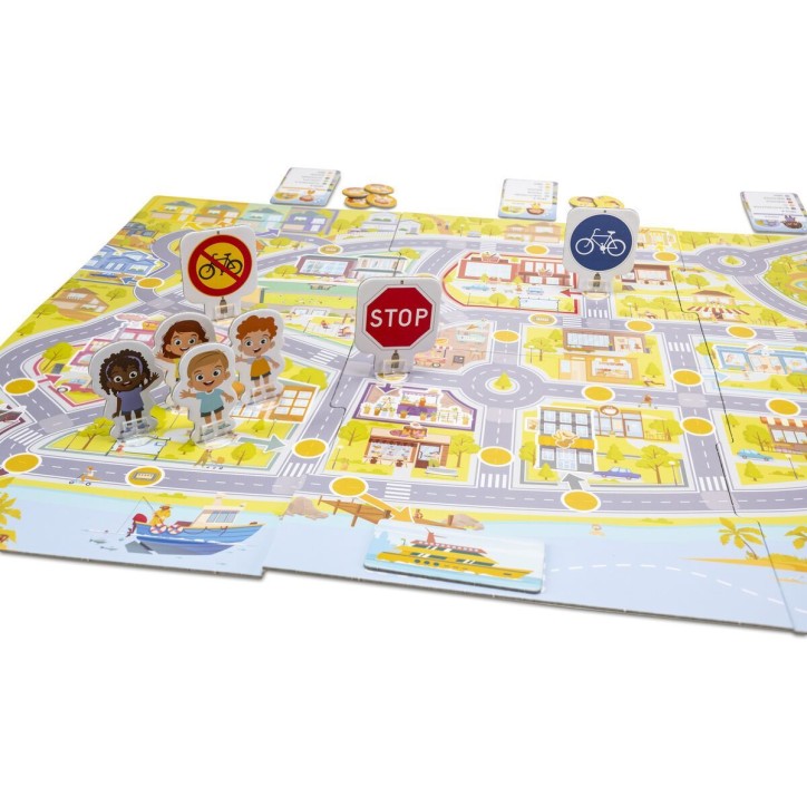 Apprenons le Code de la Route - Jeu éducatif - TACTIC - 2 joueurs et plus - Des 6 ans