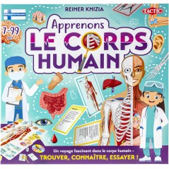 Apprenons le corps humain - Jeu éducatif - TACTIC - 2 joueurs et plus