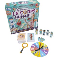 Apprenons le corps humain - Jeu éducatif - TACTIC - 2 joueurs et plus