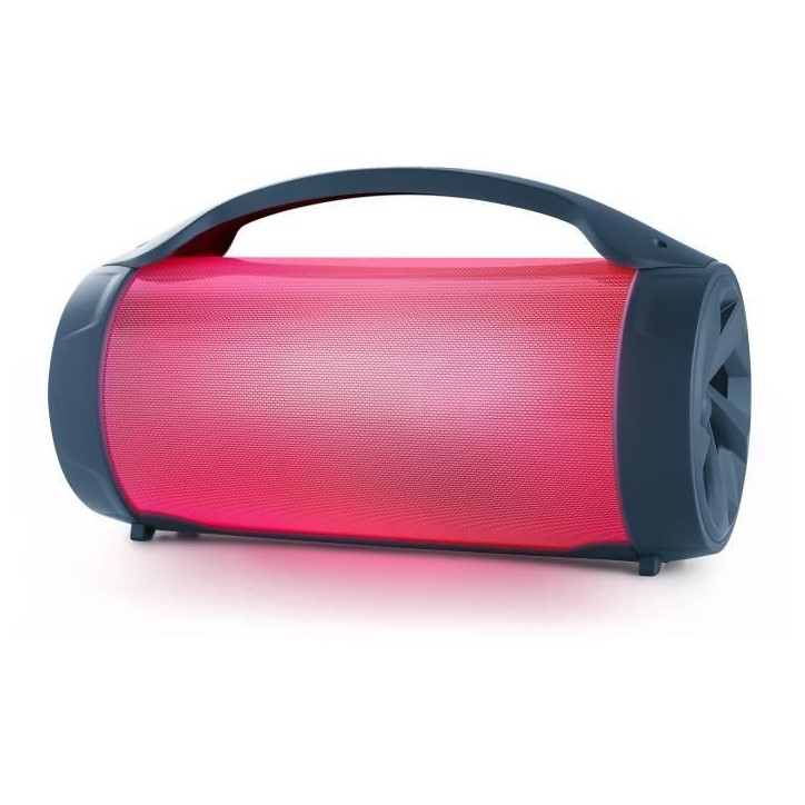 Enceinte lumineuse sans fil - BIGBEN PARTYBTLITEDB - Bluetooth - Micro inclus - Effets lumineux - 50W - Dark blue Enceinte lumineuse sans fil - BIGBEN PARTYBTLITEDB - Bluetooth - Micro inclus - Effets lumineux - 50W - Dark blue