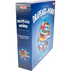 Drapeaux du Monde - Jeu de quiz - TACTIC - 2 a 6 joueurs - Des 8 ans