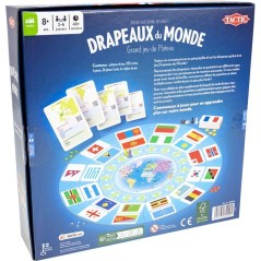 Drapeaux du Monde - Jeu de quiz - TACTIC - 2 a 6 joueurs - Des 8 ans