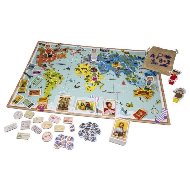 Les Enfants du Monde - Jeu coopératif - TACTIC - 2 joueurs et plus - Des 5 ans Les Enfants du Monde - Jeu coopératif - TACTIC - 2 joueurs et plus - Des 5 ans