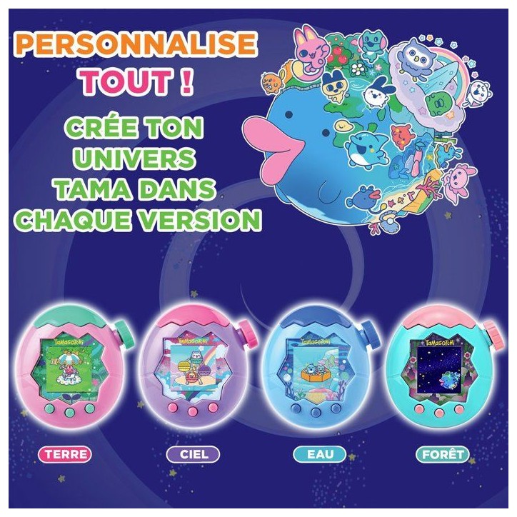 Tamagotchi - BANDAI - Tamagotchi Paradise - Modele Foret - Animal Virtuel a élever - Tamagotchi avec molette de Zoom - 43424 Tamagotchi - BANDAI - Tamagotchi Paradise - Modele Foret - Animal Virtuel a élever - Tamagotchi avec molette de Zoom - 43424