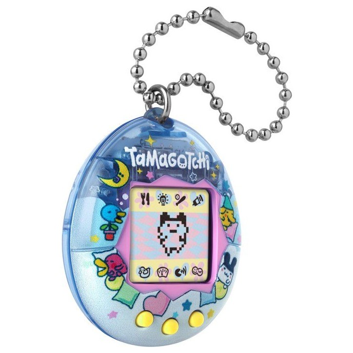 Tamagotchi - BANDAI - Tamagotchi original - Tama Sleeping - Animal électronique virtuel avec écran couleur, 3 boutons et jeux Tamagotchi - BANDAI - Tamagotchi original - Tama Sleeping - Animal électronique virtuel avec écran couleur, 3 boutons et jeux