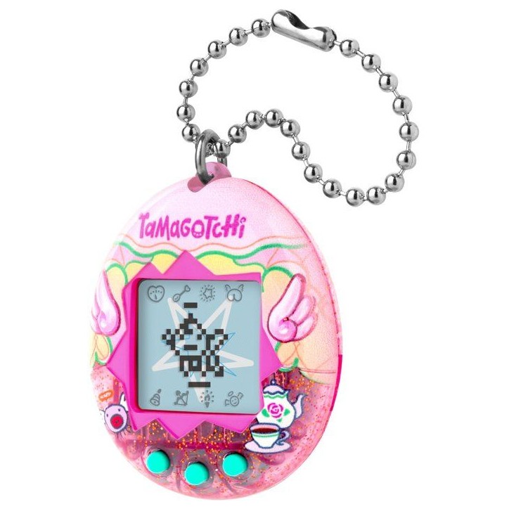 Tamagotchi - BANDAI - Tamagotchi original - Angel Teacup - Animal électronique virtuel avec écran couleur, 3 boutons et jeux Tamagotchi - BANDAI - Tamagotchi original - Angel Teacup - Animal électronique virtuel avec écran couleur, 3 boutons et jeux