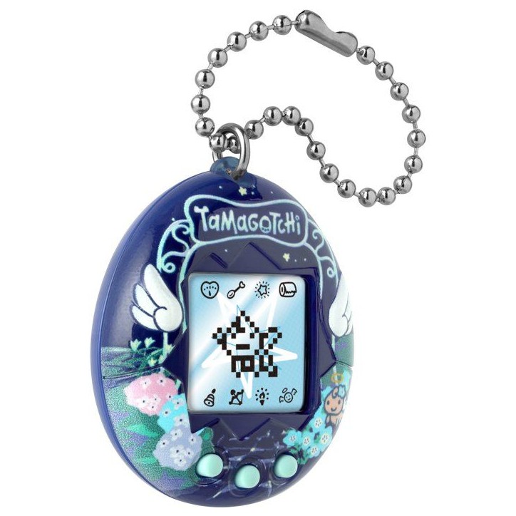 Tamagotchi - BANDAI - Tamagotchi original - Angel Night Garden - Animal électronique virtuel avec écran couleur, 3 boutons et Tamagotchi - BANDAI - Tamagotchi original - Angel Night Garden - Animal électronique virtuel avec écran couleur, 3 boutons et