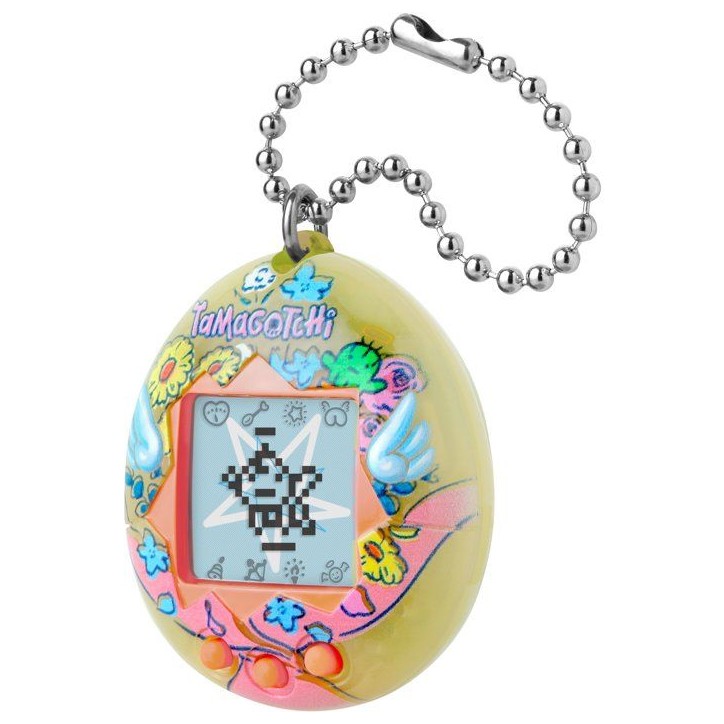 Tamagotchi - BANDAI - Tamagotchi original - Angel Bouquet - Animal électronique virtuel avec écran couleur, 3 boutons et jeux Tamagotchi - BANDAI - Tamagotchi original - Angel Bouquet - Animal électronique virtuel avec écran couleur, 3 boutons et jeux
