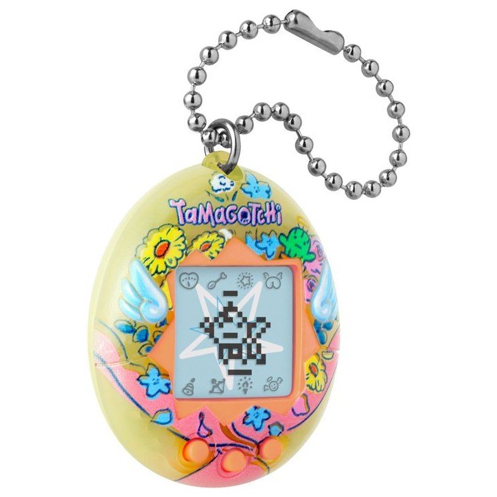 Tamagotchi - BANDAI - Tamagotchi original - Angel Bouquet - Animal électronique virtuel avec écran couleur, 3 boutons et jeux Tamagotchi - BANDAI - Tamagotchi original - Angel Bouquet - Animal électronique virtuel avec écran couleur, 3 boutons et jeux