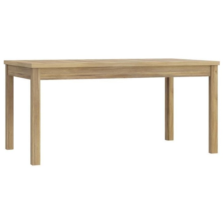 Table a manger extensible ouverture synchronisée - COMO - Chene - Rectangulaire - 160/207 x 90 x 76,6 cm Table a manger extensible ouverture synchronisée - COMO - Chene - Rectangulaire - 160/207 x 90 x 76,6 cm