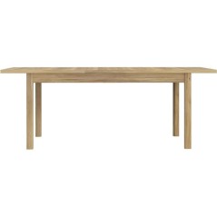 Table a manger extensible ouverture synchronisée - COMO - Chene - Rec
