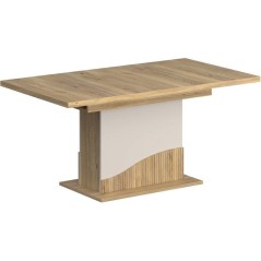Table a manger - PoeM - Extensible - Rectangulaire - Sable / Chene - 8