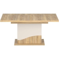 Table a manger - PoeM - Extensible - Rectangulaire - Sable / Chene - 8