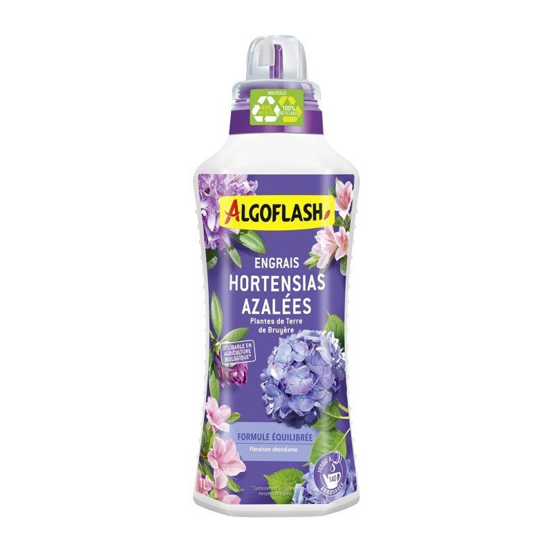 Engrais hortensias - ALGOFLASH - 1 L