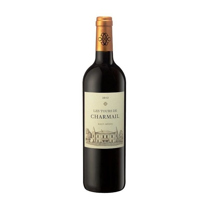 Tour de Charmail 2012 Haut-Médoc - Vin rouge de Bordeaux