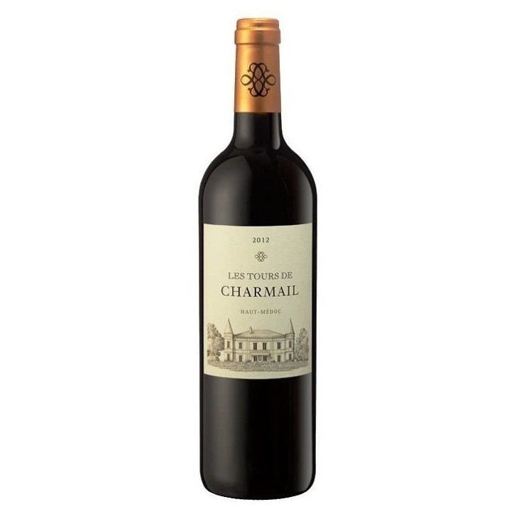 Tour de Charmail 2012 Haut-Médoc - Vin rouge de Bordeaux