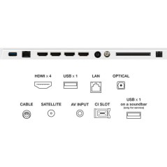 TCL TV QLED 65 (164 cm) - 4K UHD 3840x2160 - Google TV - Barre de son