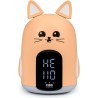 Réveil & Veilleuse Mia le chat - BIGBEN - 3 mélodies - Intensité lu