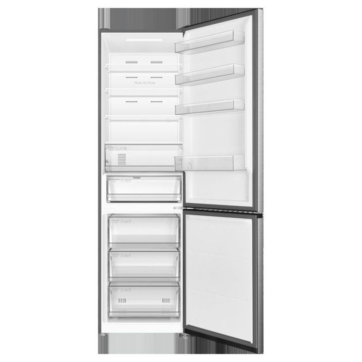 Réfrigérateur combiné - TCL - RP456BIE0 - 2 portes - 456L (314L + 142L) - Gris Réfrigérateur combiné - TCL - RP456BIE0 - 2 portes - 456L (314L + 142L) - Gris