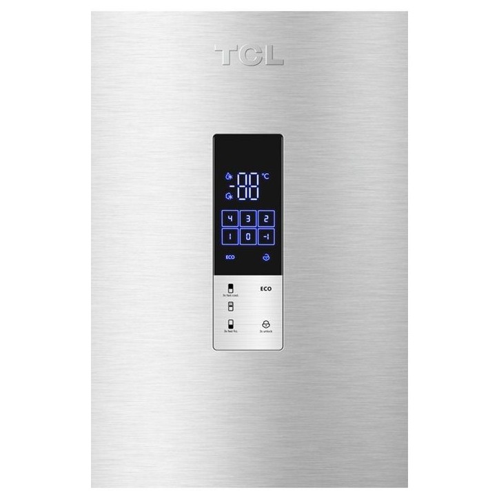 Réfrigérateur combiné - TCL - RP456BIE0 - 2 portes - 456L (314L + 142L) - Gris Réfrigérateur combiné - TCL - RP456BIE0 - 2 portes - 456L (314L + 142L) - Gris