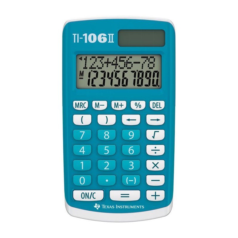 Calculatrice scientifique - TEXAS INSTRUMENTS - TI-106 II Solaire - Bl