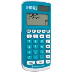 Calculatrice scientifique - TEXAS INSTRUMENTS - TI-106 II Solaire - Bleu