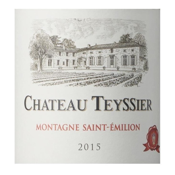 Château Teyssier 2023 Montagne Saint-Emilion - Vin rouge de Bordeaux