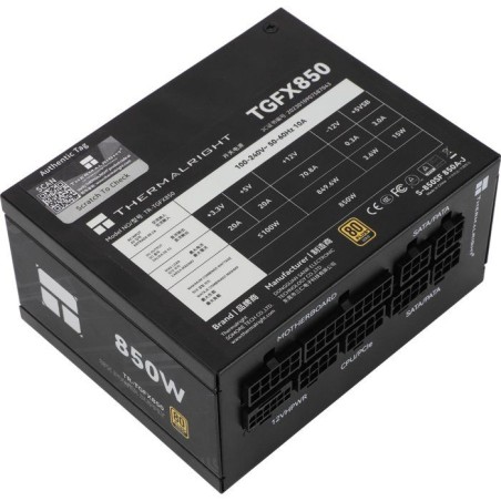 THERMALRIGHT - TGFX-850 - Alimentation PC - 80Plus Gold - Modulaire - 850 W - Noir