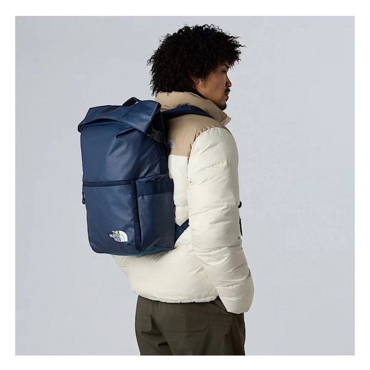 Sac a dos de voyage - THE NORTH FACE - NF0A81DO 926 - Base Camp Voyager Rolltop - Shady Blue / Summit Navy Sac a dos de voyage - THE NORTH FACE - NF0A81DO 926 - Base Camp Voyager Rolltop - Shady Blue / Summit Navy