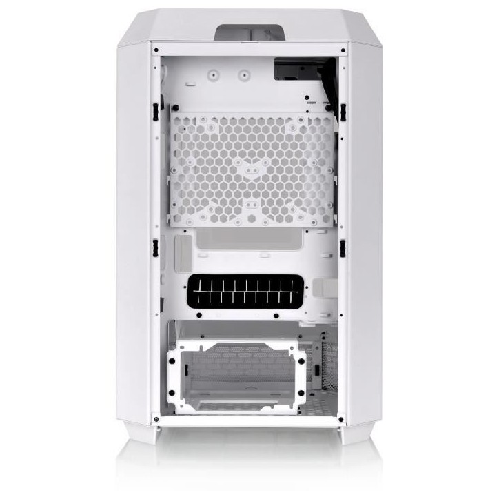 Boîtier PC - THERMALTAKE - The TOWER 300 Snow (Blanc) - Mini tour - Format Micro-ATX - 3 baies internes Boîtier PC - THERMALTAKE - The TOWER 300 Snow (Blanc) - Mini tour - Format Micro-ATX - 3 baies internes