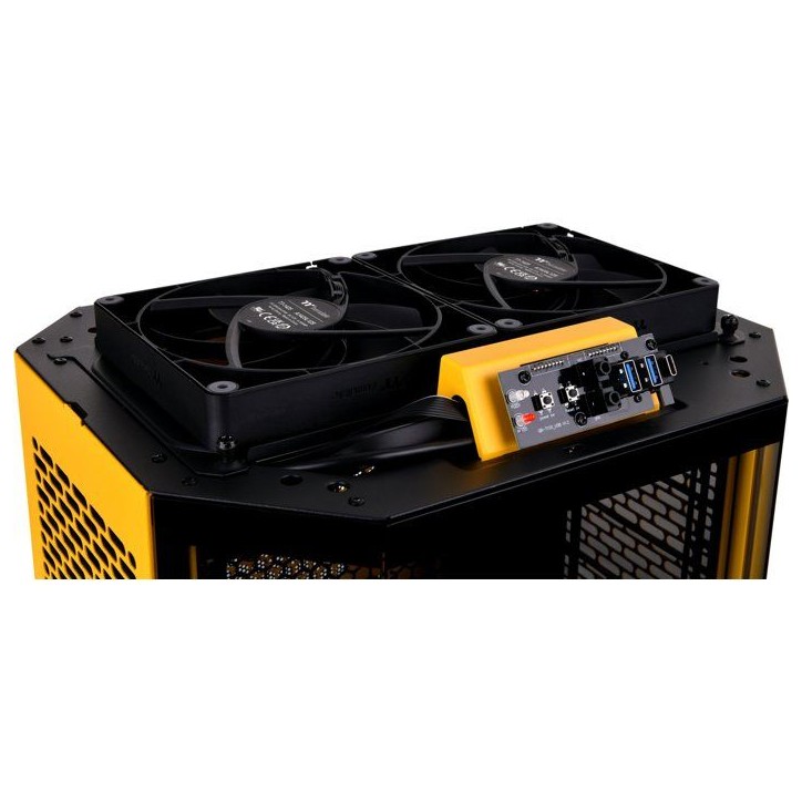 THERMALTAKE - CA-1Y4-00S4WN-00 - The TOWER 300 - Boitier PC sans alimentation - Mini tour - Format Micro-ATX - Bumblebee