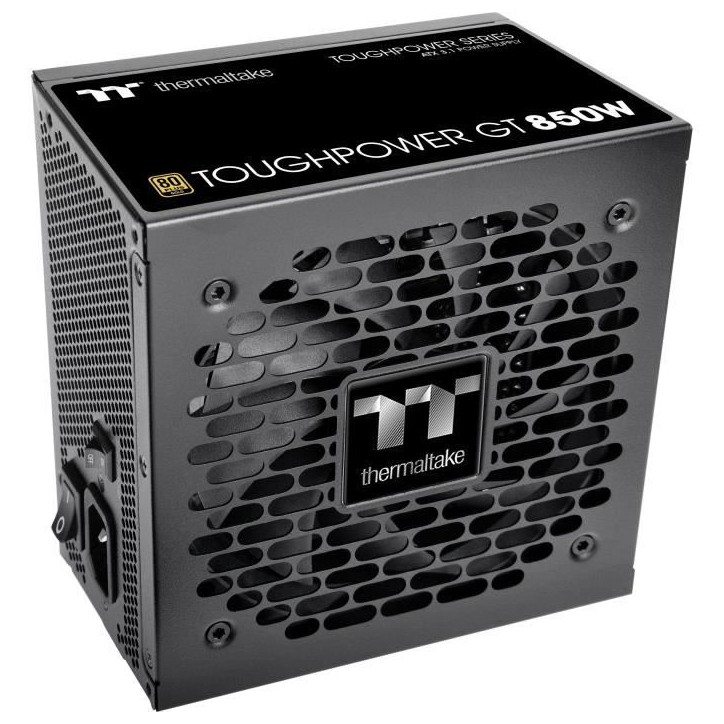 THERMALTAKE - Toughpower GT - Alimentation PC - 850 W - 80+ Gold - ATX3.1 - Full modulaire - PCI-E 5.1 12VHPWR