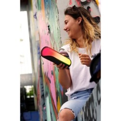 Enceinte lumineuse sans fil 180° - BIGBEN PARTYBTTUBEBK - Bluetooth -