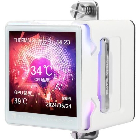 Thermalright Elite Vision 360 ARGB Blanc - Watercooling CPU Processeur