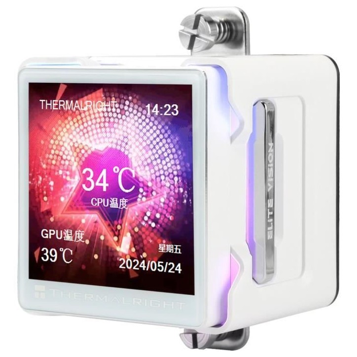 Thermalright Elite Vision 360 ARGB Blanc - Watercooling CPU Processeur Thermalright Elite Vision 360 ARGB Blanc - Watercooling CPU Processeur