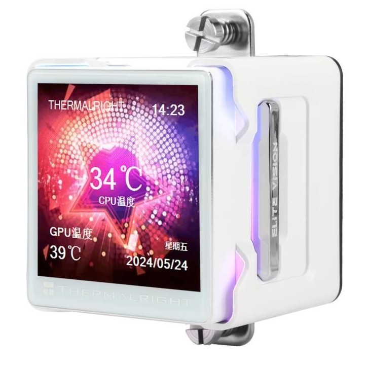 Thermalright Elite Vision 360 ARGB Blanc - Watercooling CPU Processeur Thermalright Elite Vision 360 ARGB Blanc - Watercooling CPU Processeur
