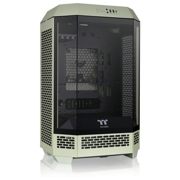 THERMALTAKE - CA-1Y4-00SEWN-00 - The TOWER 300 - Boitier PC sans alimentation - Mini tour - Format Micro-ATX - Matcha Green THERMALTAKE - CA-1Y4-00SEWN-00 - The TOWER 300 - Boitier PC sans alimentation - Mini tour - Format Micro-ATX - Matcha Green
