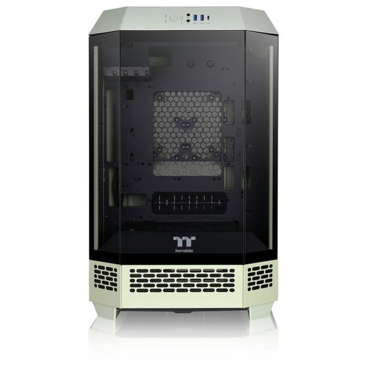 THERMALTAKE - CA-1Y4-00SEWN-00 - The TOWER 300 - Boitier PC sans alimentation - Mini tour - Format Micro-ATX - Matcha Green THERMALTAKE - CA-1Y4-00SEWN-00 - The TOWER 300 - Boitier PC sans alimentation - Mini tour - Format Micro-ATX - Matcha Green