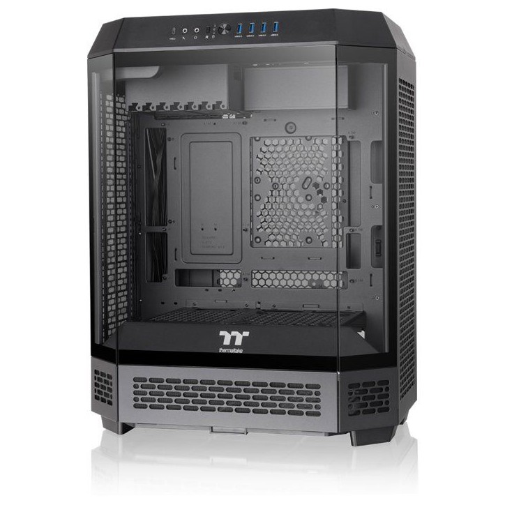 Boîtier PC sans alimentation - THERMALTAKE - The TOWER 600 - Moyen tour - Format ATX - 2x140mm inclus - Noir Boîtier PC sans alimentation - THERMALTAKE - The TOWER 600 - Moyen tour - Format ATX - 2x140mm inclus - Noir