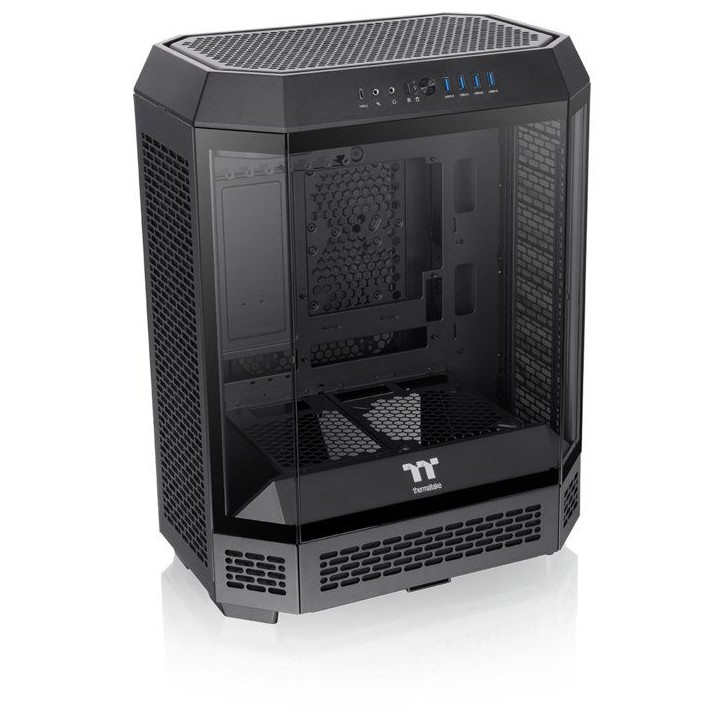 Boîtier PC sans alimentation - THERMALTAKE - The TOWER 600 - Moyen tour - Format ATX - 2x140mm inclus - Noir Boîtier PC sans alimentation - THERMALTAKE - The TOWER 600 - Moyen tour - Format ATX - 2x140mm inclus - Noir