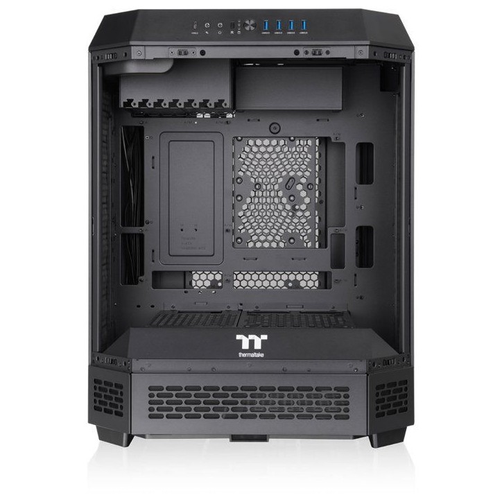 Boîtier PC sans alimentation - THERMALTAKE - The TOWER 600 - Moyen tour - Format ATX - 2x140mm inclus - Noir Boîtier PC sans alimentation - THERMALTAKE - The TOWER 600 - Moyen tour - Format ATX - 2x140mm inclus - Noir