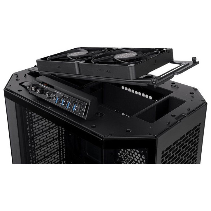 Boîtier PC sans alimentation - THERMALTAKE - The TOWER 600 - Moyen tour - Format ATX - 2x140mm inclus - Noir Boîtier PC sans alimentation - THERMALTAKE - The TOWER 600 - Moyen tour - Format ATX - 2x140mm inclus - Noir