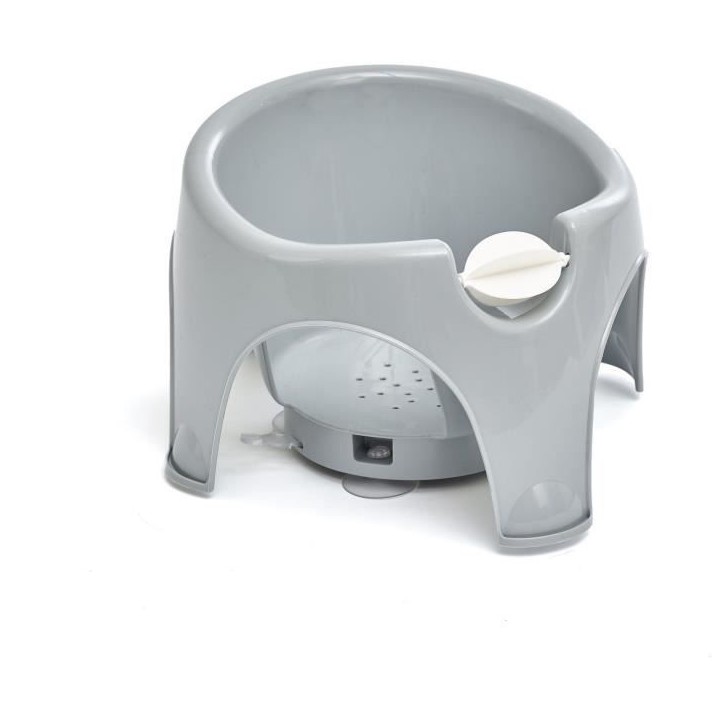THERMOBABY Anneau de bain enfant AQUAFUN Gris - Jouet blanc THERMOBABY Anneau de bain enfant AQUAFUN Gris - Jouet blanc