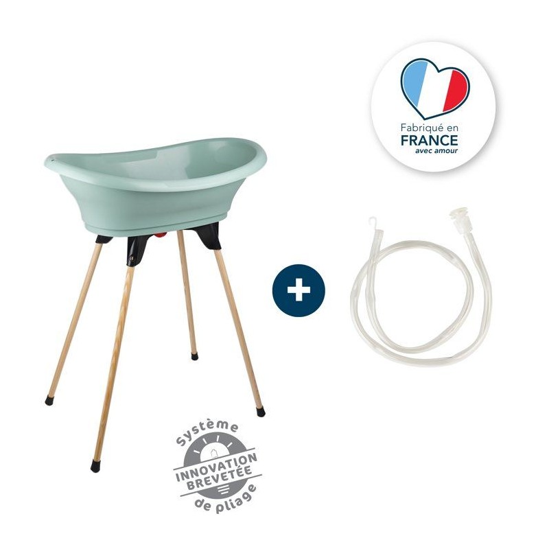 Kit Baignoire - THERMOBABY - VASCO - Vert Sauge